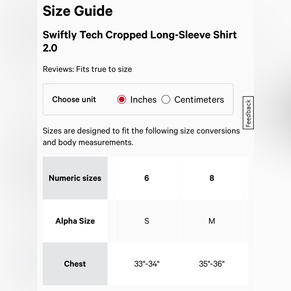 Swiftly Tech Cropped Long Sleeve 2.0 - Cerulean Blue - Picture 9 of 9